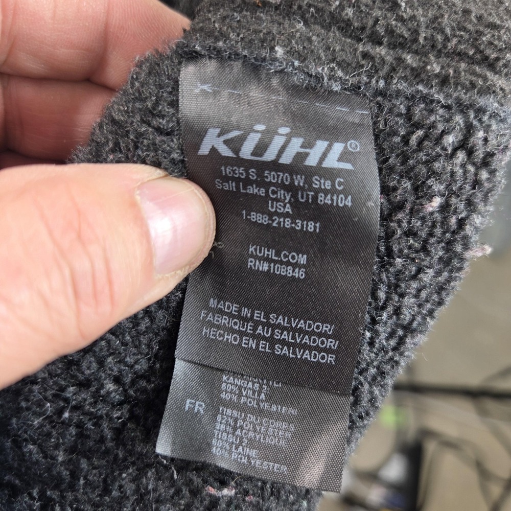 Kuhl Vest Womens Large Gray Dani Sherpa Fleece Lined Full Zip Pockets Warm - Picture 12 of 13